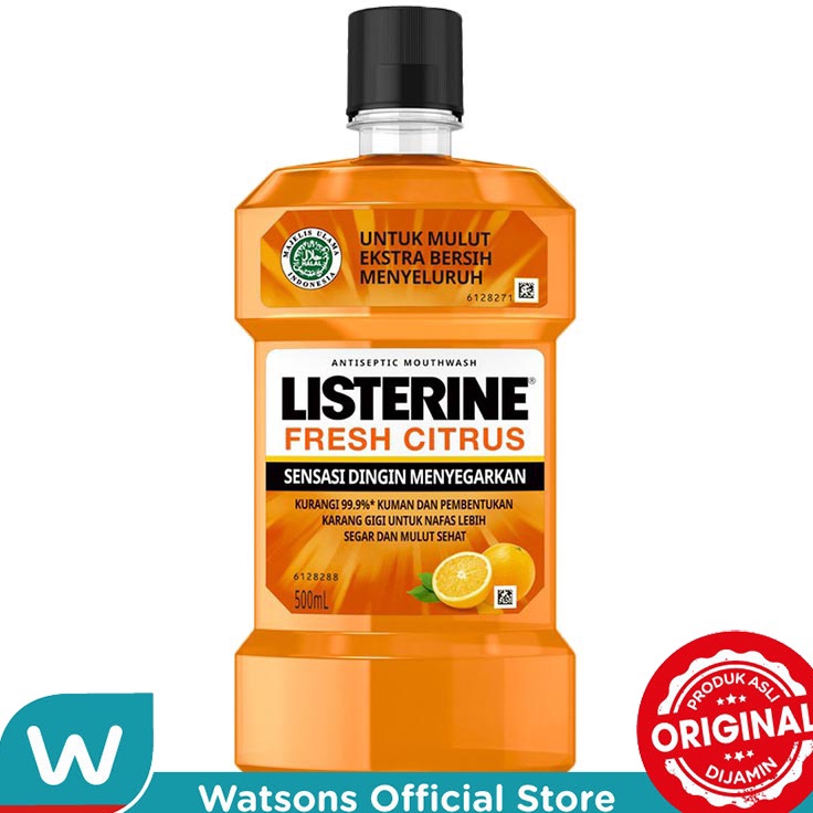 ➺➩⋆❀ Listerine Mouthwash Citrus 500ml