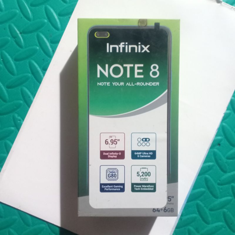 dus bekas infinix note 8