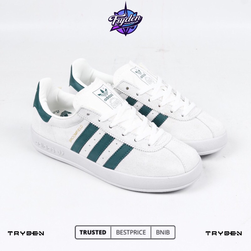 SEPATU ADIDAS BROOMFIELD WHITE GREEN