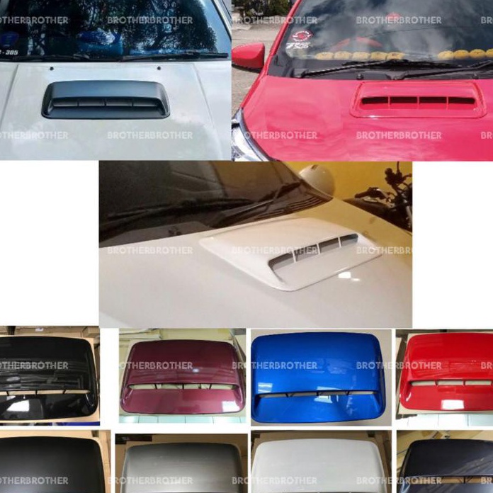 Harga Grosir Air Flow Kap Scoop Mesin Mobil Universal Fortuner Pajero Agya Ayla Xpander Innova Avanz