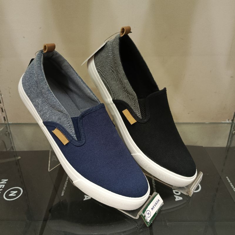 TERBARU SEPATU KATS SLIP ON DAN TALI NEVADA SEPATU PRIA CASUAL || SNEAKERS  NEVADA PRIA CASUAL MULES