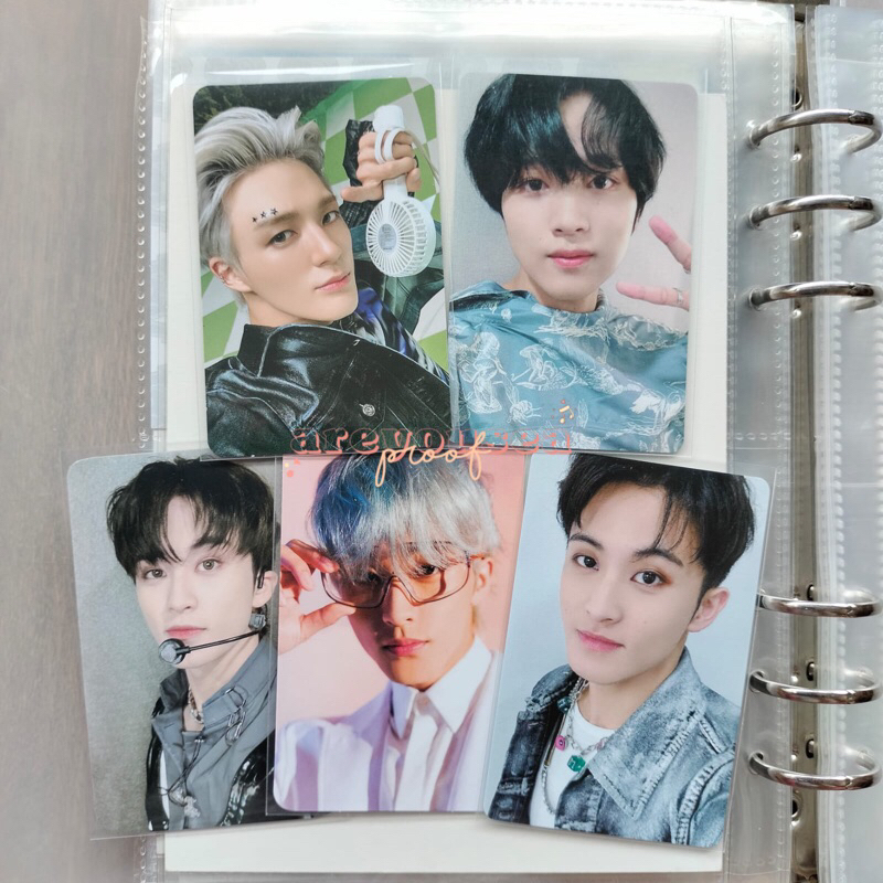 WTS PC PHOTOCARD HAECHAN KOREK JENO ALUCARD KIPAS JAEMIN POB YES 24 MARK STARRIVER ISTJ KMS WITHMU E