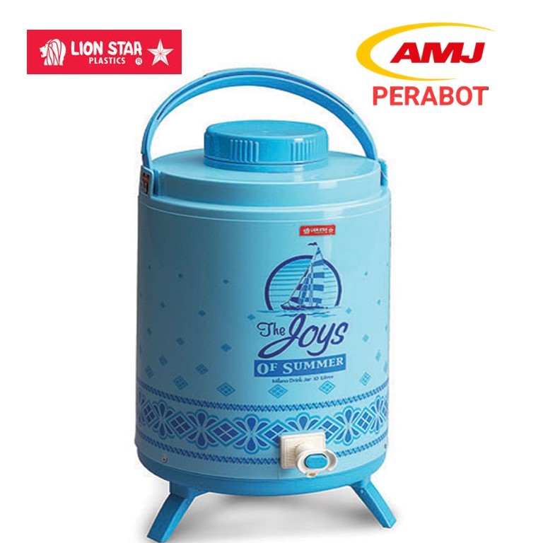 LION STAR Dispenser Air Milano Drink Jar 10 Liter
