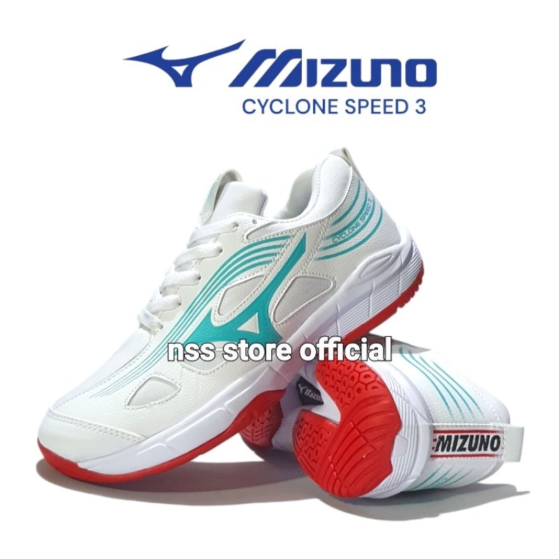 Sepatu Volley Cyclone Speed 3 / Sepatu Voli Pria Sol Karet Anti Licin