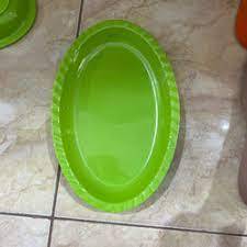 Piring Makan Saji Lodor Oval Bukan Melamin Bahan Plastik | P6010 | P-5014S