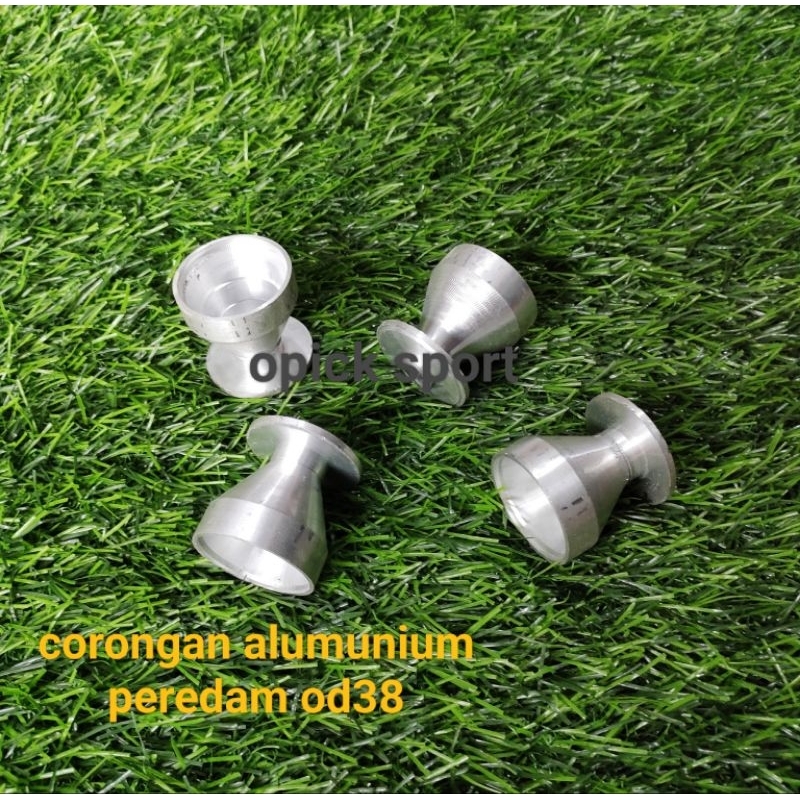 corong/daleman alumunium peredam diameter 38