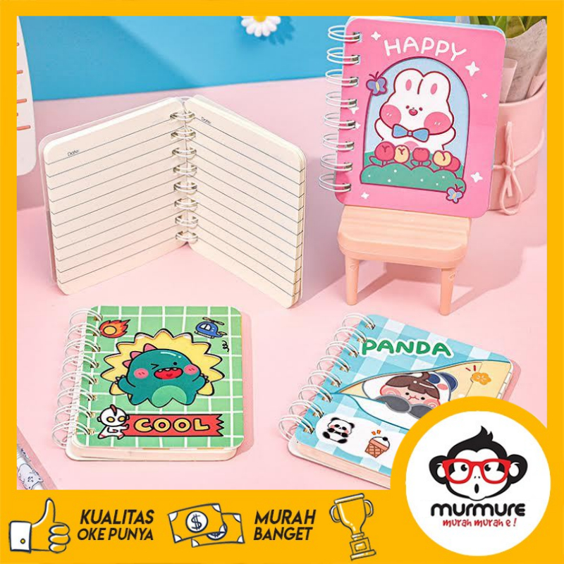 

MURMURE I BUKU CATATAN SPIRAL A7 GAMBAR KARTUN LUCU