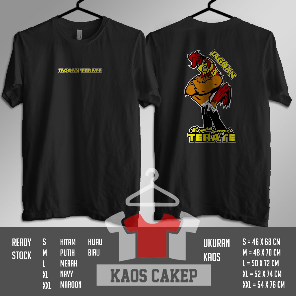 Kaos Ayam Jago Jagoan Terate PSHT Baju Distro