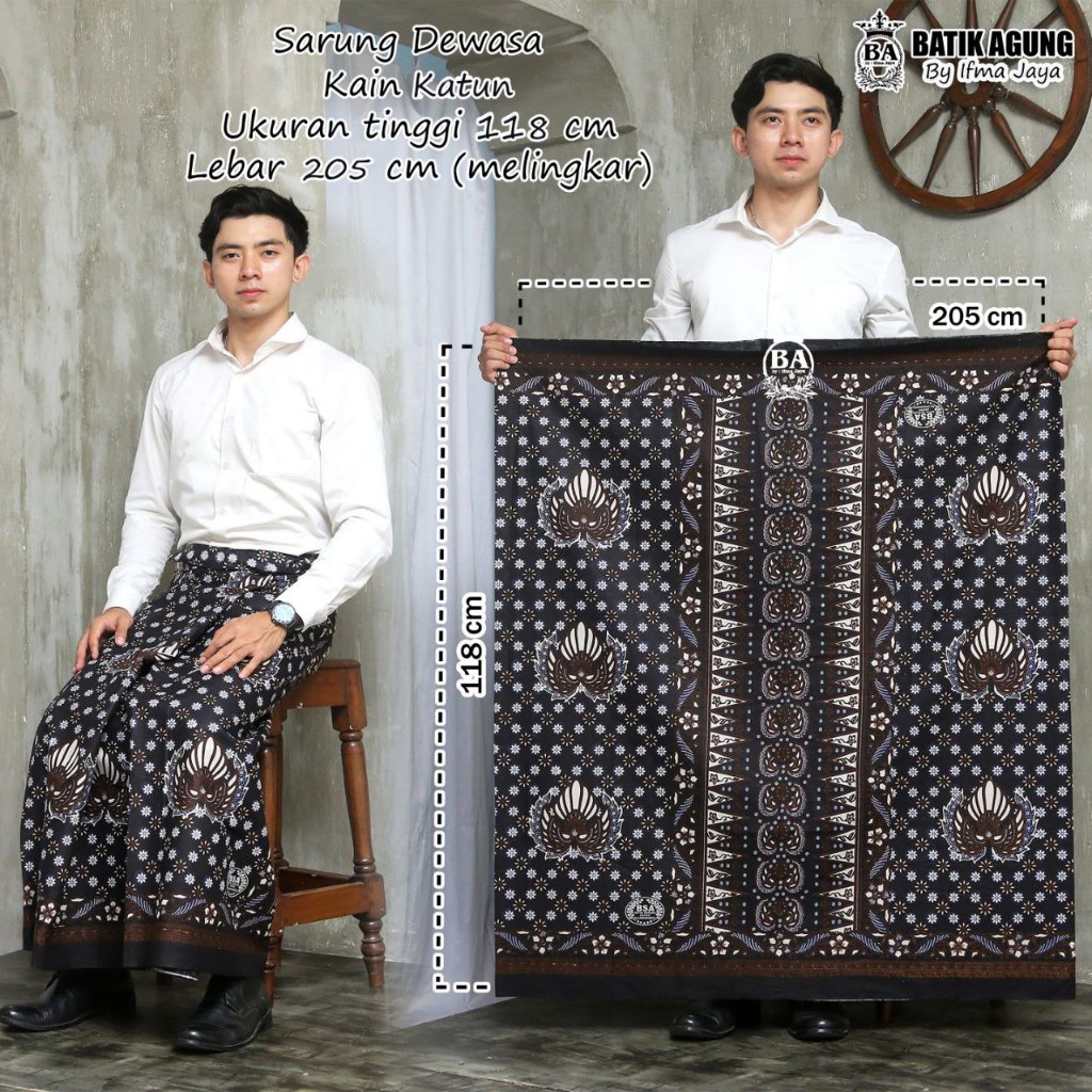 SARUNG BATIK AGUNG By Ifma Jaya MOTIF GUS IQDAM TERBARU