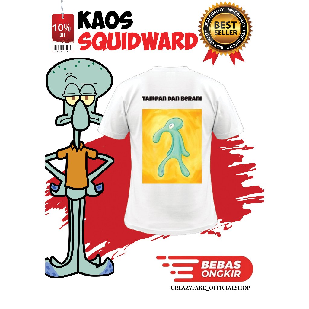 KAOS DISTRO/ KAOS PATRICK /KAOS MURAH