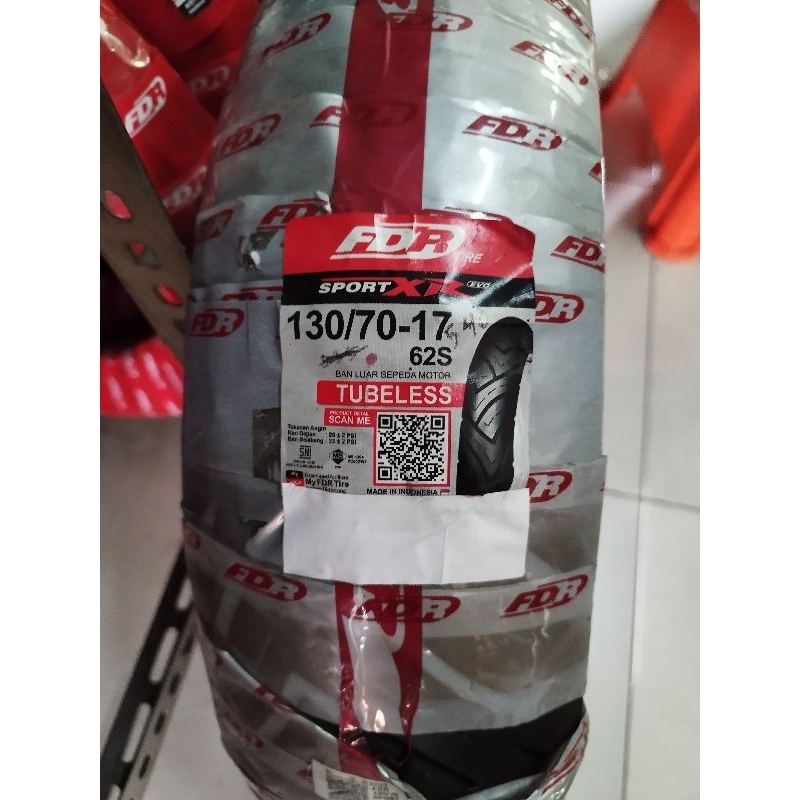 fdr sport XR Evo ukuran 130/70-17