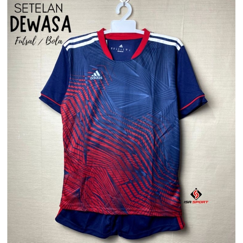 AD 275 || Setelan Futsal / Jersey Olahraga Dewasa / Jersey Sepak Bola / Stelan Badminton Baju Futsal