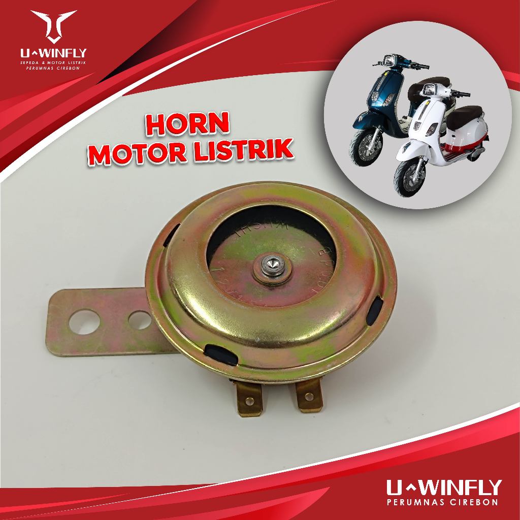HORN MOTOR LISTRIK UWINFLY ORIGINAL