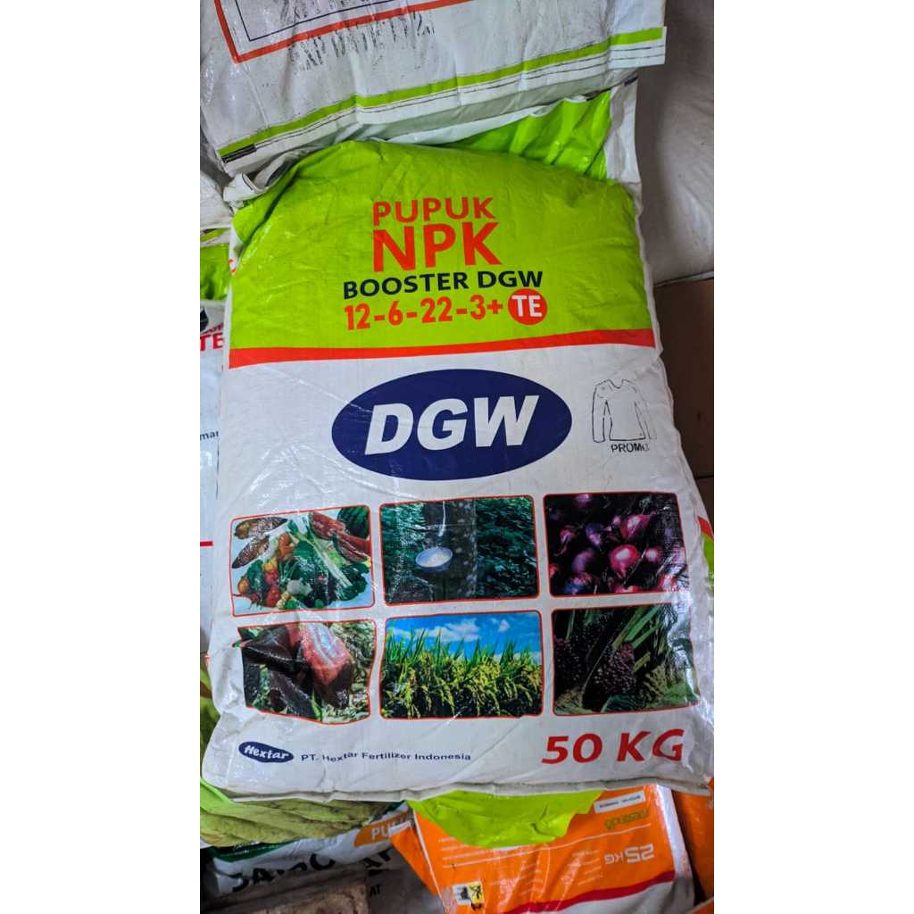 Pupuk DGW NPK 12 6 22 3 + TE BOOSTER 50kg