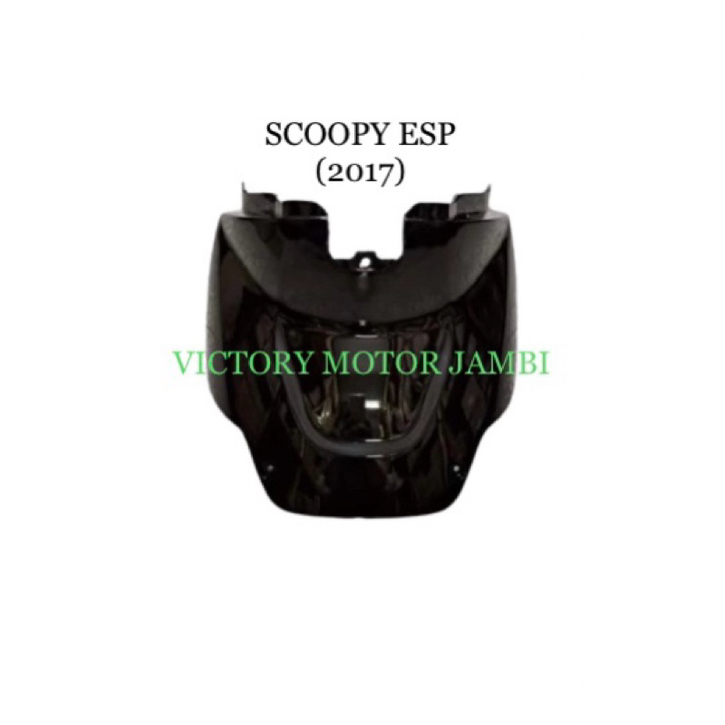 KAP COVET TANGKI SCOOPY ESP 2017 HITAM VR