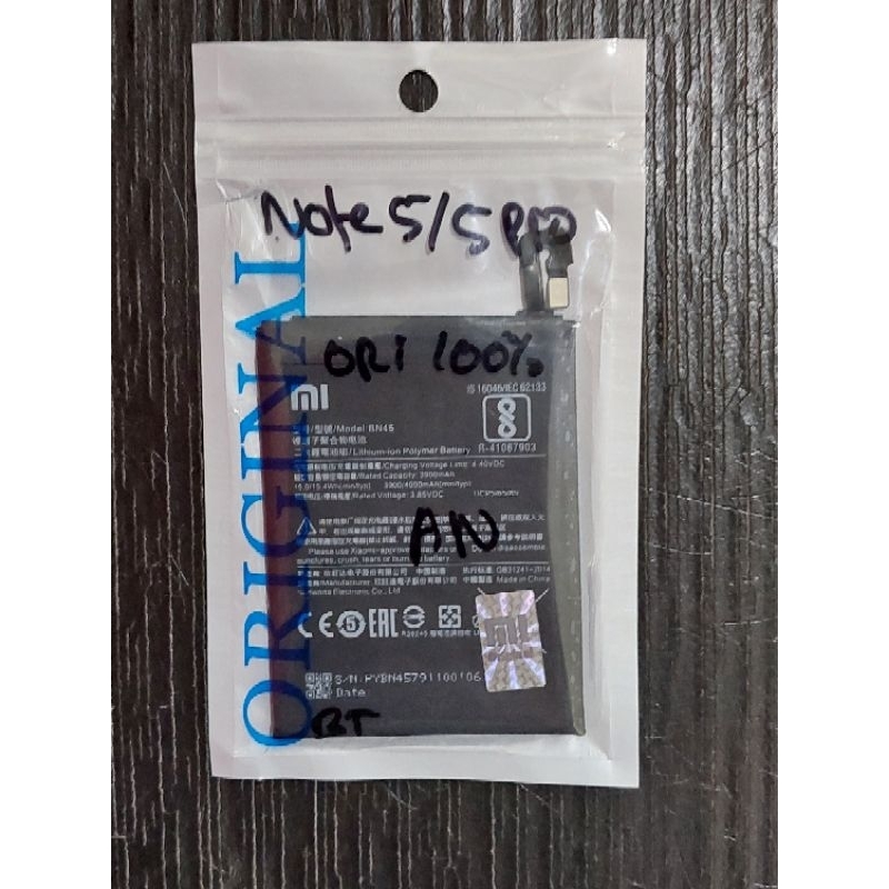 BATRE XIAOMI REDMI NOTE 5 / NOTE 5 PRO ORI