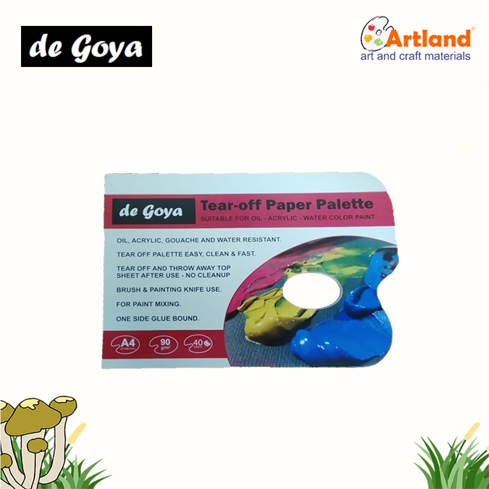 

DeGoya Tear-Off Palette – Palet Kertas Praktis & Tahan Air!