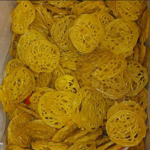 

Kerupuk Mie Kuning kecil Mentah / Kerupuk mie Ciplok