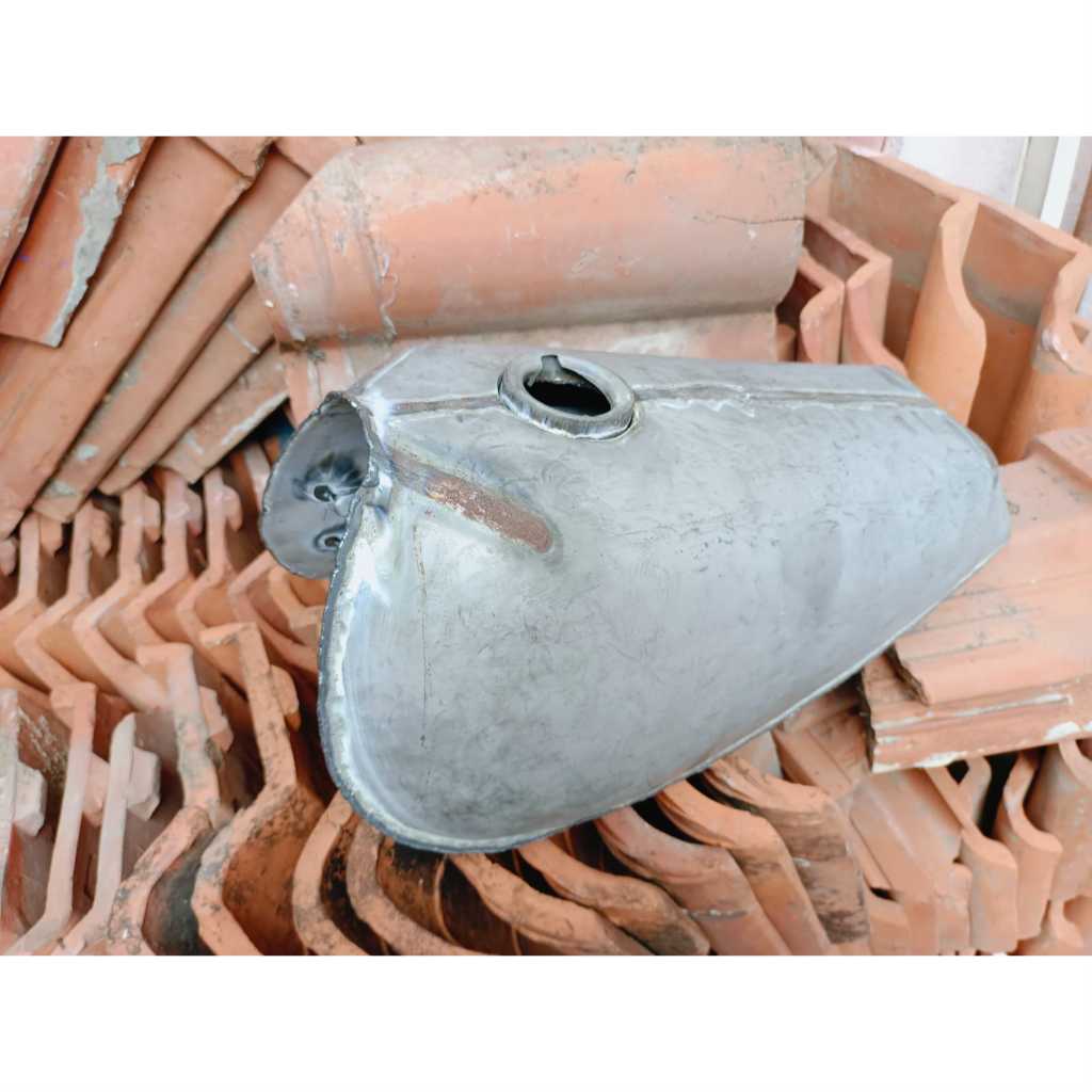 Tengki Motor Tril Dt Klasik Lawas Jadul Custom