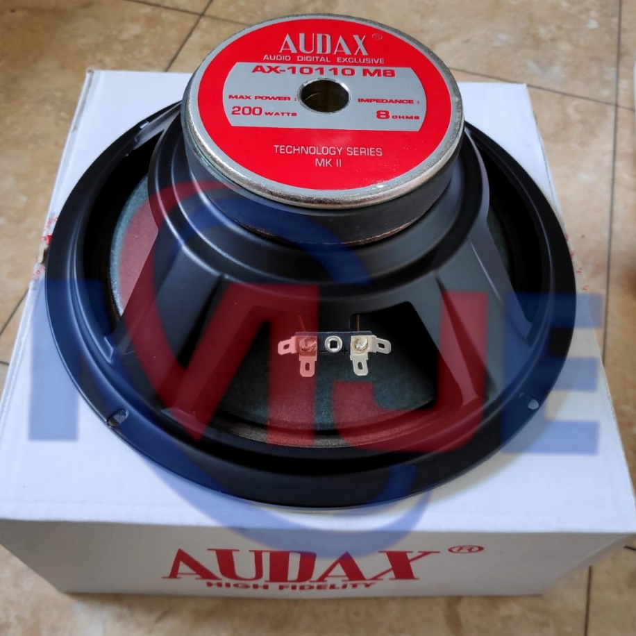 Speaker Audax 10 fullrange audax 10110 M8 audax 10 inch full range 200 watt