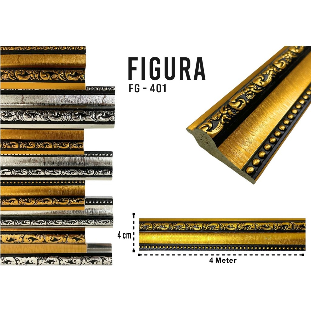 Bingkai Pvc/Frame/List Siku/Figura/ Lis plavon PVC harga perbox