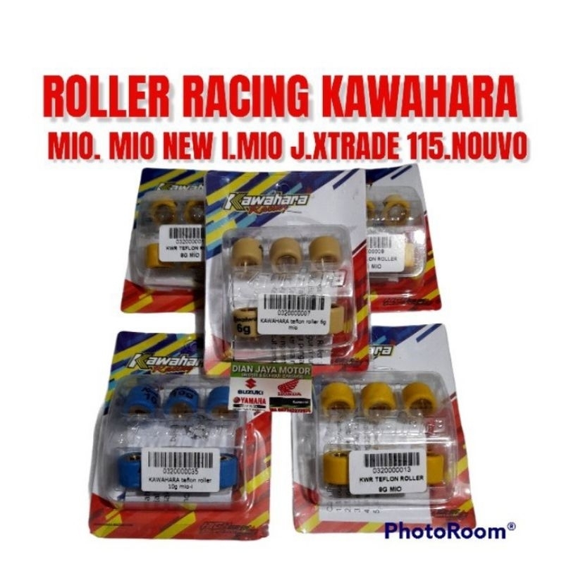 ROLLER KAWAHARA RACING 6.7.8.9.10 GRAM .MIO .MIO NEW SOUL .SMILE MIO J .X TRADE 115 MIO GT SOUL GT 1