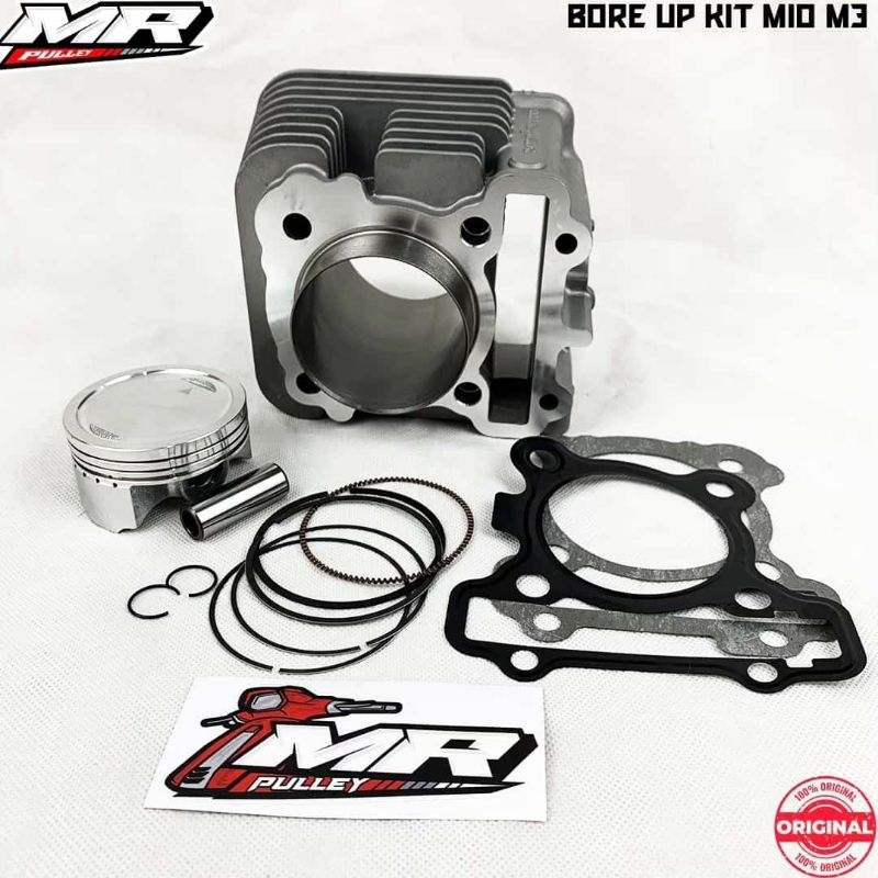 BLOK SEHER BORING BLOCK SEHER CYLINDER BLOK MIO M3 MIO 125 FINO FI 125 XRIDE 125 MIO Z MIO S BORE UP