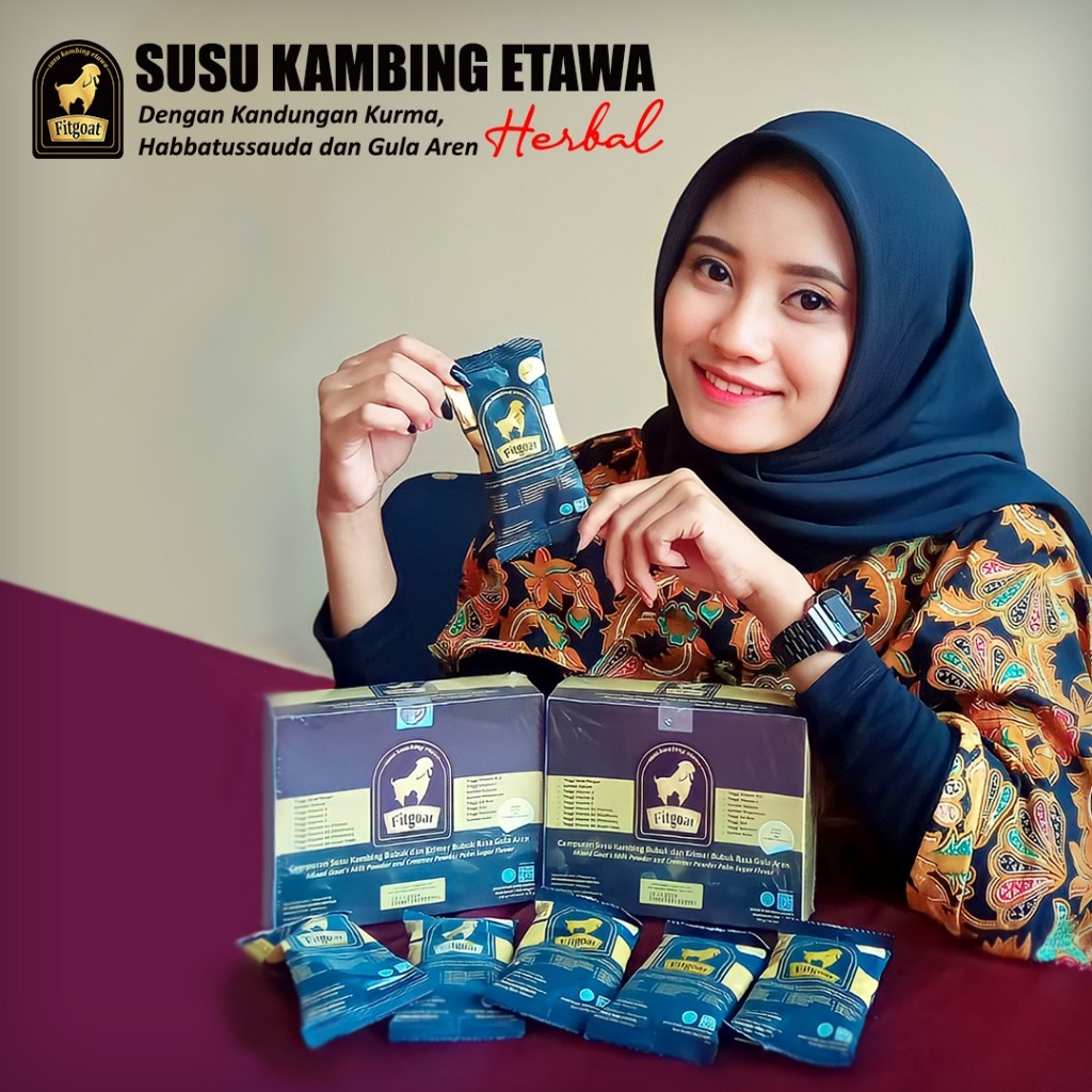 

FITGOAT Susu Kambing Etawa herbal minuman sunnah kaya akan nutrisi dan vitamin.