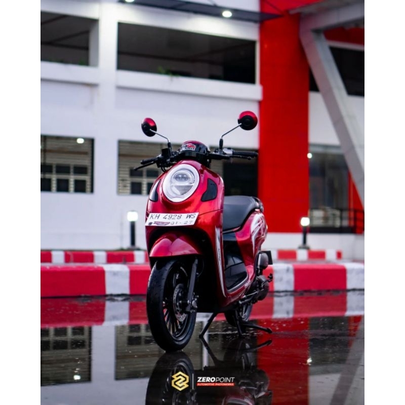STRIPING STANDAR ORI HONDA SCOOPY stylish 2014 LIS STICKER DECAL SCOOPY sylish 2015