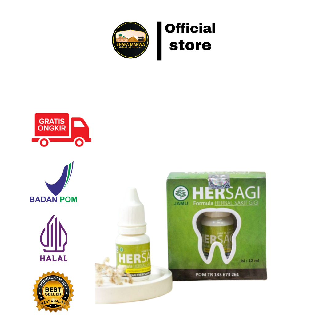 

HERSAGI Herbal Indo Utama HIU - Formula herbal Obat Sakit Gigi