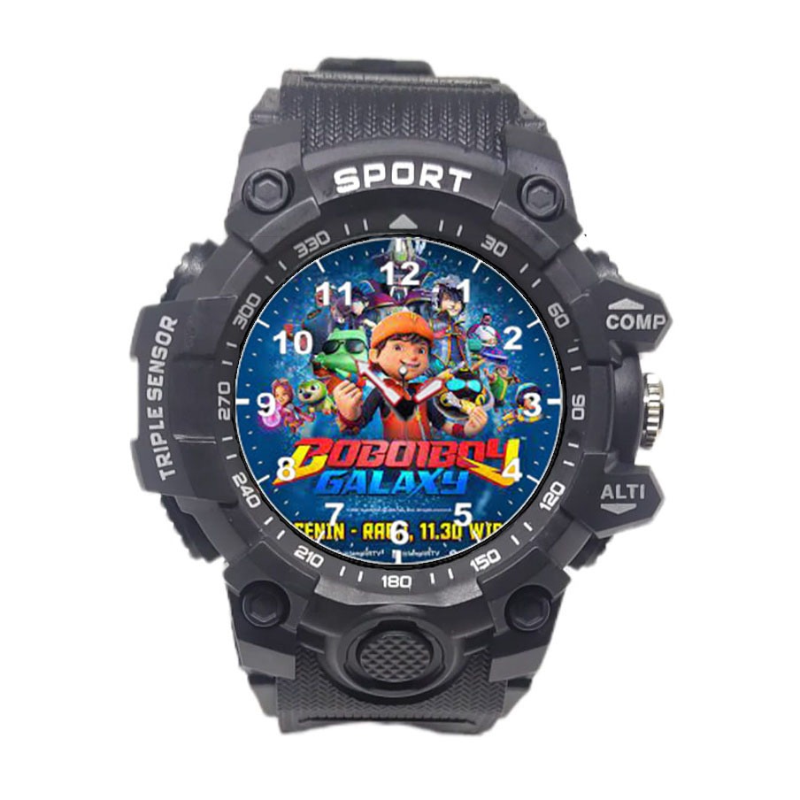 Jam tangan anak BoboiBoy Galaxy Boboiboy solar Boboiboy halilintar