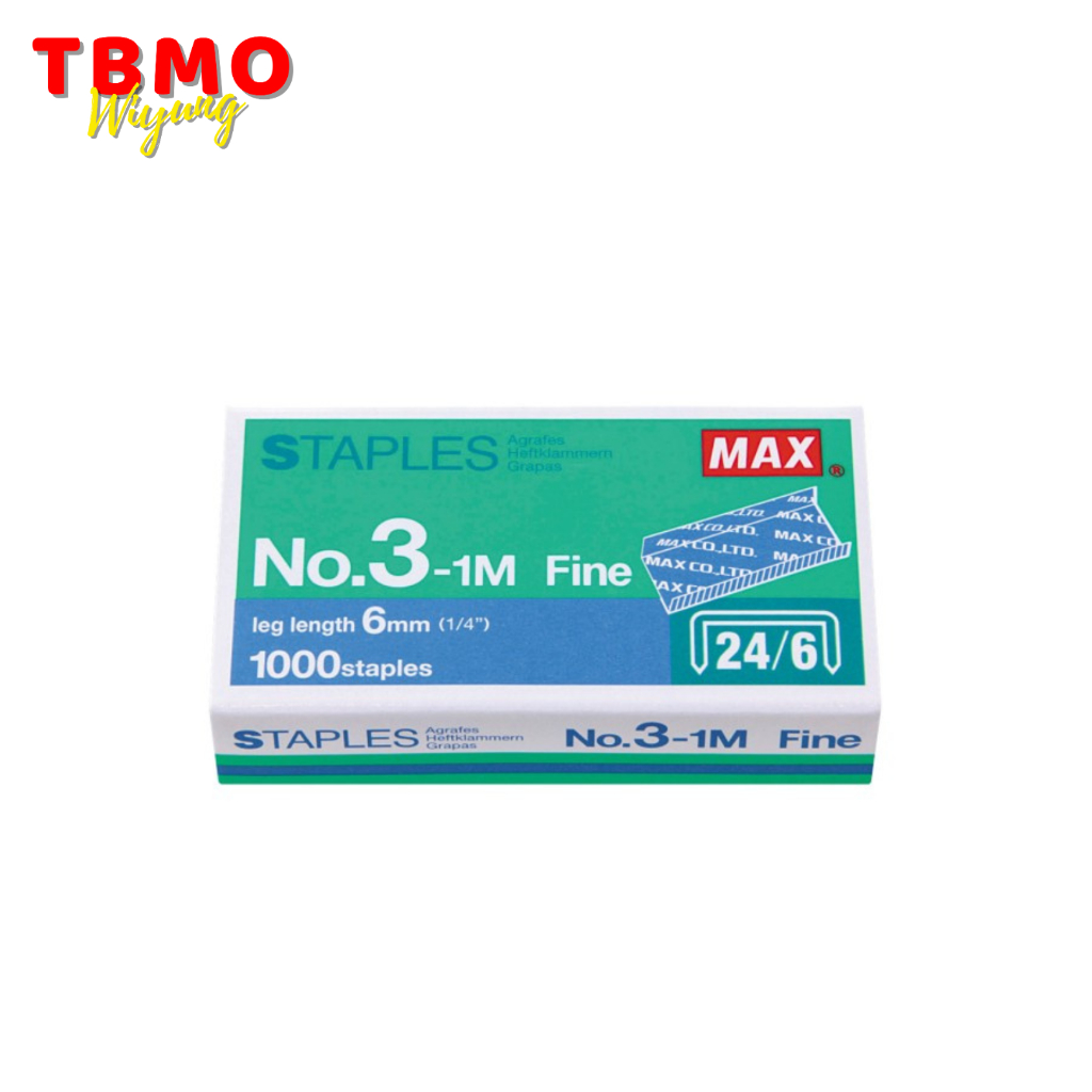 

TBMO Refill Staples / Isi Staples MAX No. 3