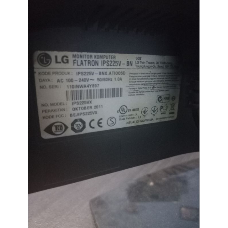 monitor 22 inch lg