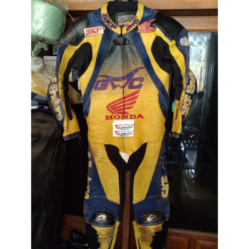 wearpack roadrace baju balap roadrace wp werpak AHRS second bekas ukuran TB 165 BB 50
