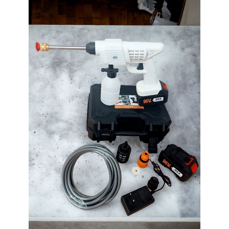 Jet Cleaner Tekanan Tinggi 48 Volt Set 2 Baterai