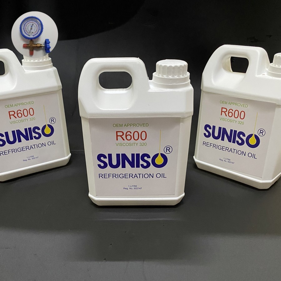 Oli kompresor kulkas R600 merk suniso