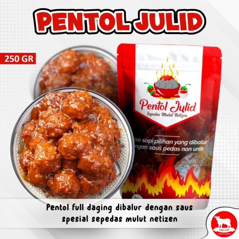 

HOT Product Pentol Julid - Sepedas Mulut Netizen !!!