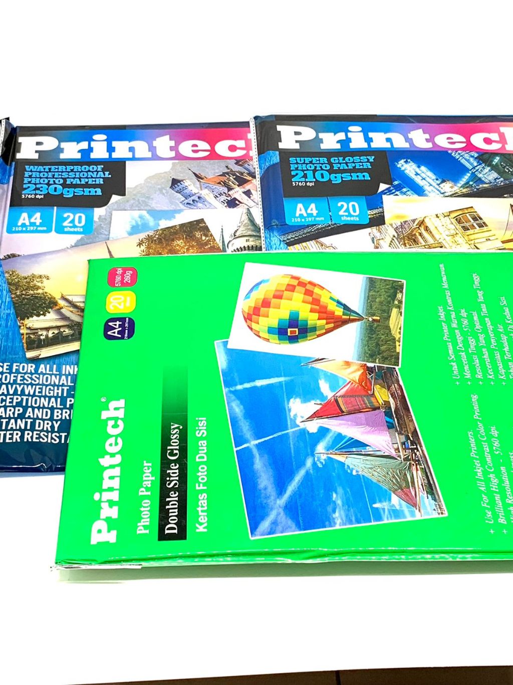 

PRINTECH Kertas Foto / Photo Paper Super Glossy A4 210g / 230g / Double side 260g