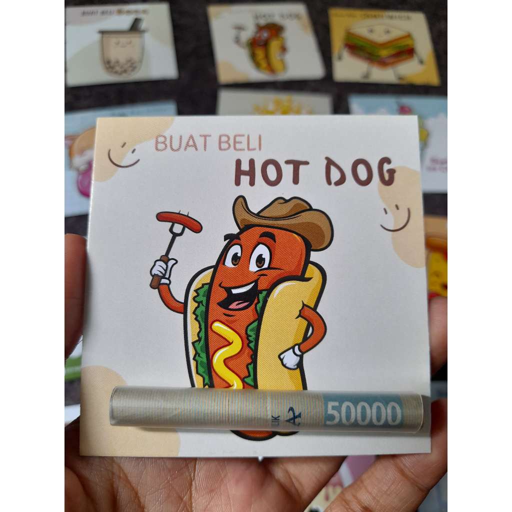 

Amplop lebaran model sedotan