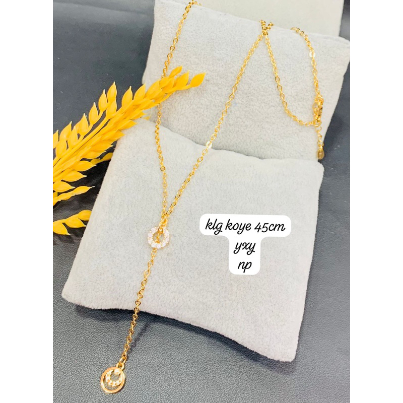 kalung koyek persis emas