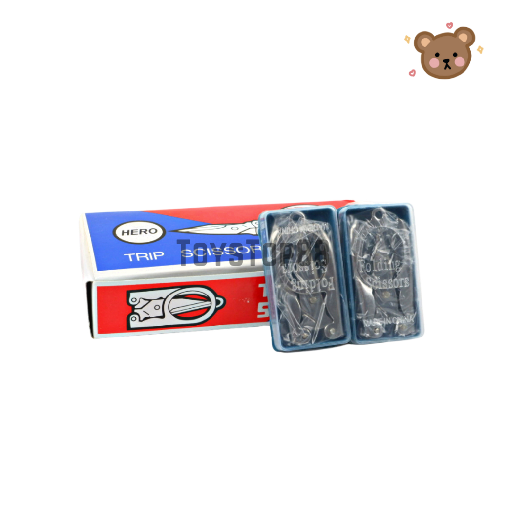 

Gunting Kecil Lipat - Gunting Saku Mini Stainless - Folding Scissors Hero Trip