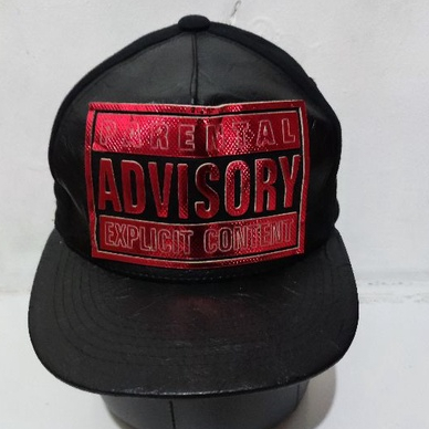 Topi Snapback Unisex Tft Brand Premier Parental Advisory