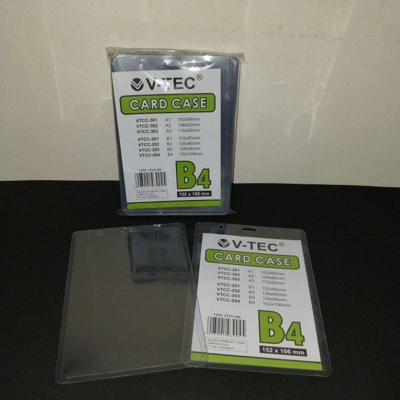 (1 pack) Eblek / Id Card Tebal B4 Vtec