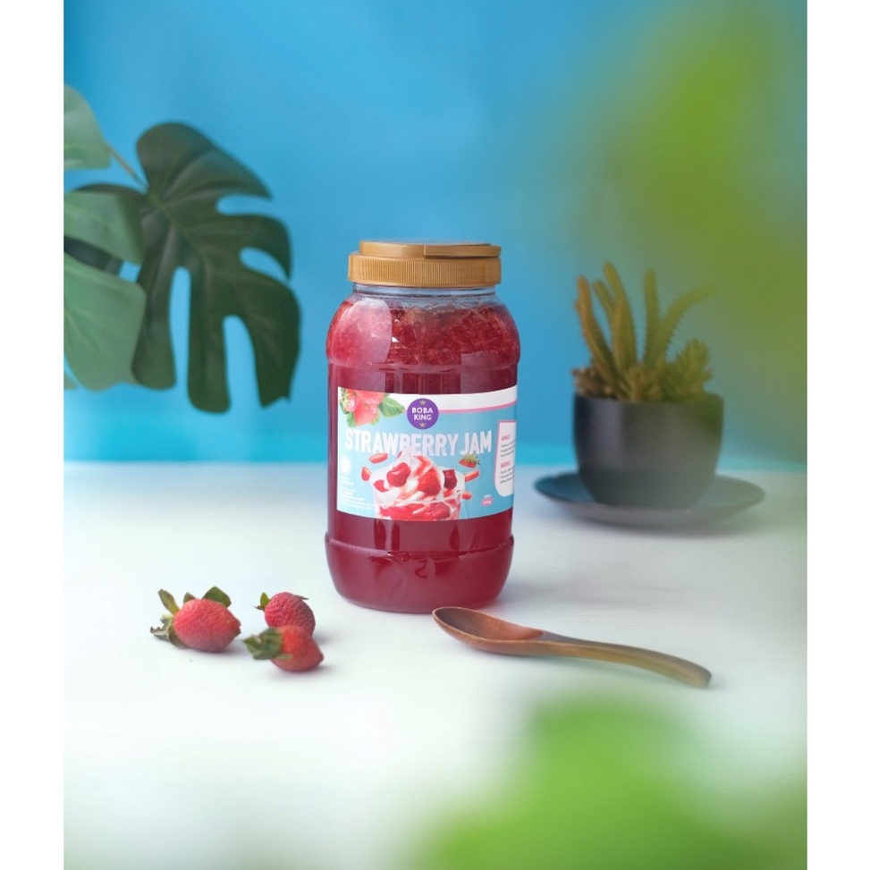 

FLESZ 2.3 kg Boba King Strawberry Jam epgau