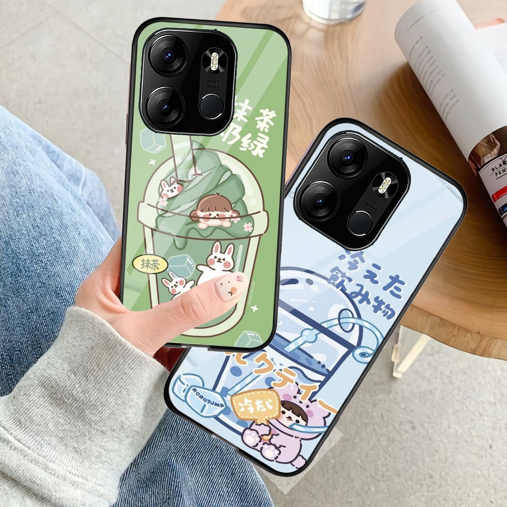 Case Kaca Tecno Spark Go 2023 - Kesing hp Tecno Spark Go 2023 - Case Cantik Tecno Spark Go 2023 - Ca