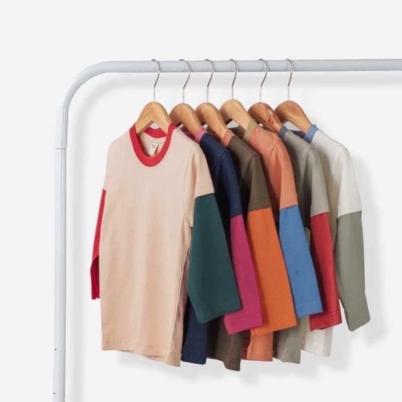 kaos dobel layer anak dan dewasa