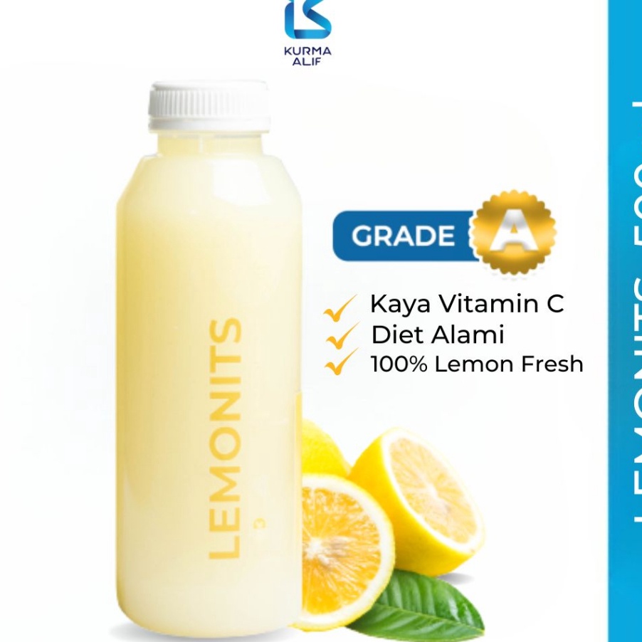

CTKX0675 Ready Stok Sari Lemon Asli Lemonits 500 ml Original Minuman Diet Alami Detox Sehat