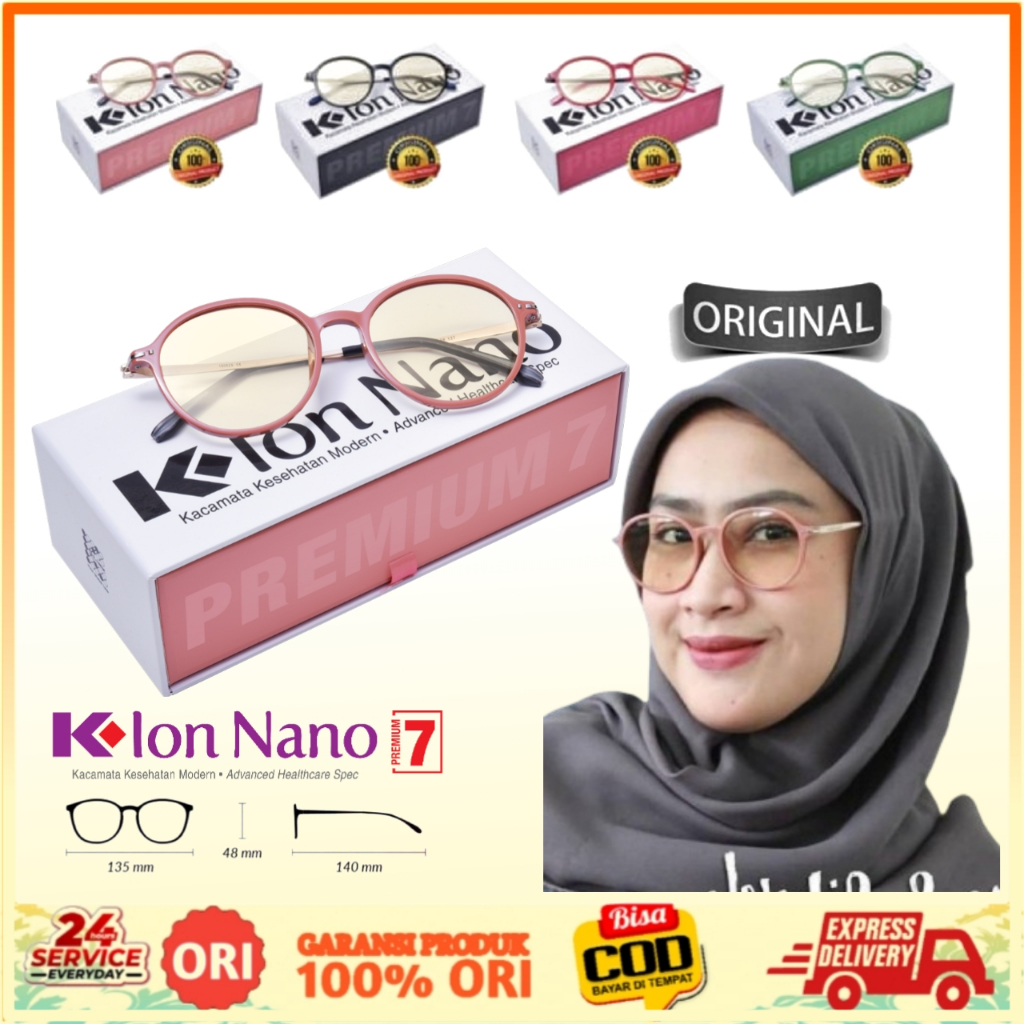 Ion Nano 7 Kacamata Terapi Keesehatan Mata Minus Plus Glukoma
