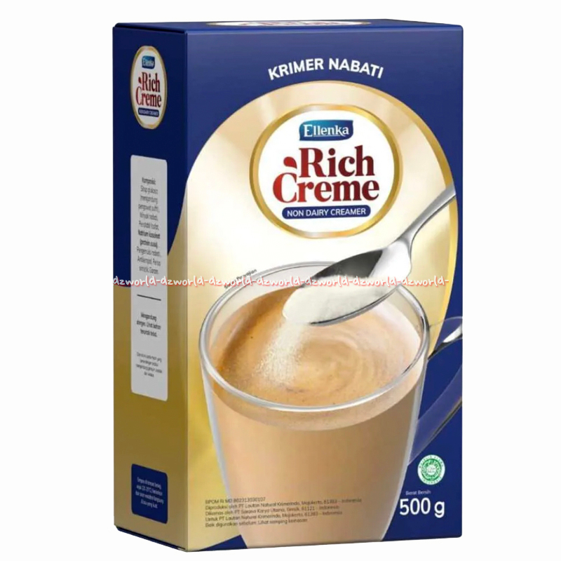 

Ellenka Rich Creme 500gr Non Dairy Creamer Krimer Nabati Kemasan Biru Blue Elenka Cocok Untuk Kopi Teh 500 gram