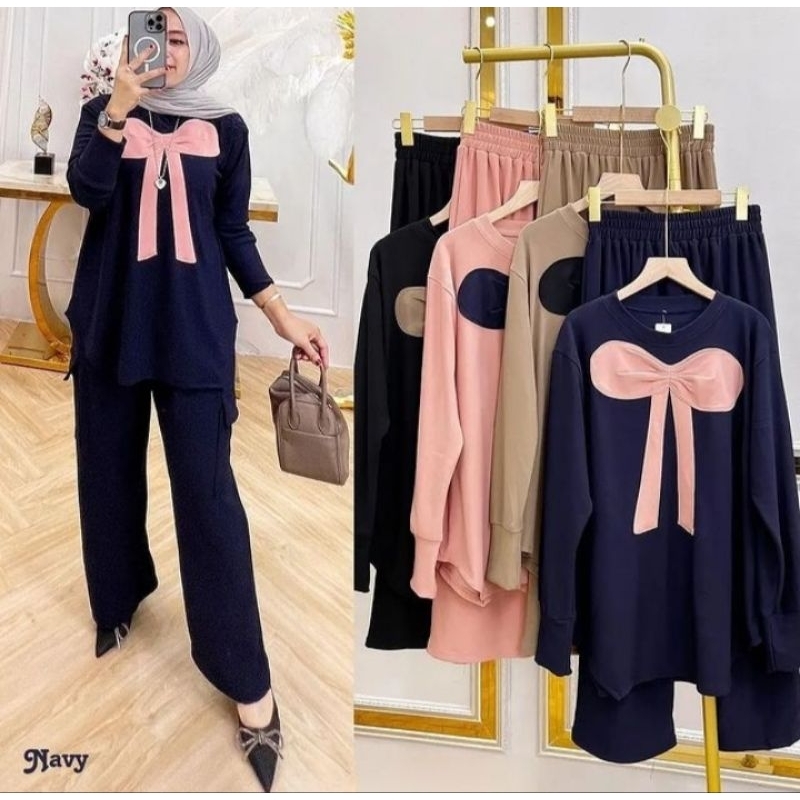 COD PITA SET CARAMEL KNIT PREMIUM // SETELAN MUSLIM KEKINIAN // SETCEL WANITA TERBARU 2023 // FASHION WANITA MUSLIMAH // OUTFIT WANITA REMAJA TERMURAH // SETELAN MODEL KEKINIAN // SETELAN POLOS VIRAL